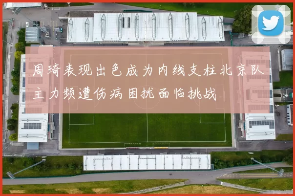 周琦表现出色成为内线支柱北京队主力频遭伤病困扰面临挑战